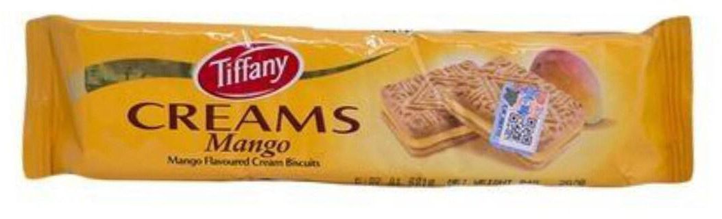 Tiffany Mango Cream Biscuits 84g