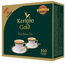 Kericho Gold String & Tag Tea 500 g 100 Bags