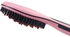 Beauty Star Comb Hair Straightener With LCD Display - Pink