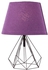Nagafa Shop Bruno 1 Lamp Purple*black Table Lamp-TPRB-1