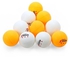 Regail 30pcs Stand 3-star 40mm Practice Table Tennis Ping Pong Ball - Yellow