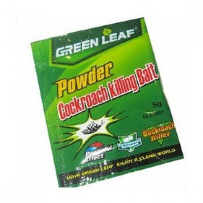 Green Leaf مجموعة اكياس لقتل الصراصير مكونة من 10 قطع أخضر