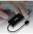 4 Port USB 2.0 Hub Splitter Adapter Converter Cable For PC/Laptops/Notebook Black