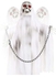 Hanging Light Up Chained Ghost Halloween Decoration