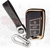 Tpu black gold case cover for smart keyless key for skoda vw seat - black gold tpu (case) for skoda - cat - volkswagen fingerprint