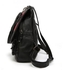 Korean Version Women's Double Shoulder Bag High Volume College Style Large Backpack - Black