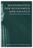 Mathematics For Economics And Finance : Methods And Modelling Paperback