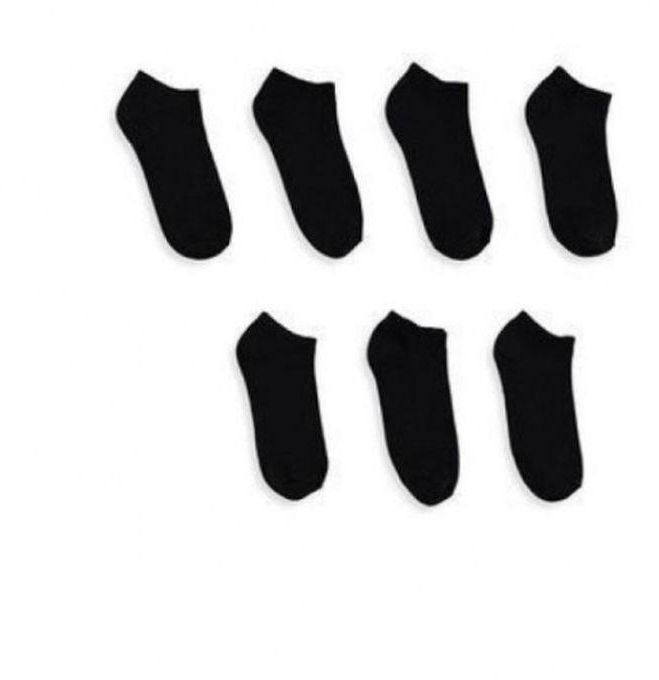 Black Men's Ankle Socks - 3-Pair Set