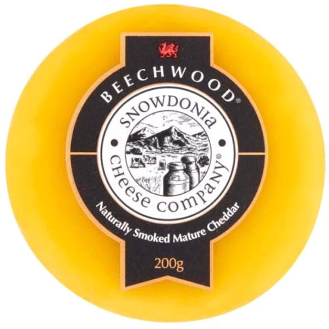 Snowdonia Beechwood Naturally Smoked Mature Chedder Cheese 200g