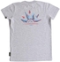 Diadora Boys Printed T-Shirt - Grey