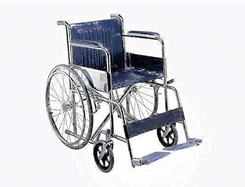 Uaerx Standard Chrome Plated Wheelchair