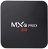 MXQ Pro Android TV Box Amlogic S905 64bit Quad Core 4K Ultra HD KODI  H.265 Hardware Decoding-Black