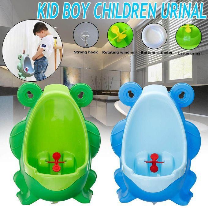 Generic Bathroom Child Kids Boys Frog Potty Urinal St-Royal Blue