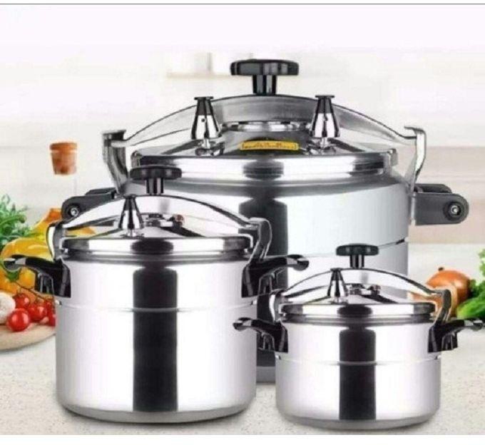  Pressure Cooker - Explosion Proof - 9 Ltrs - Silver