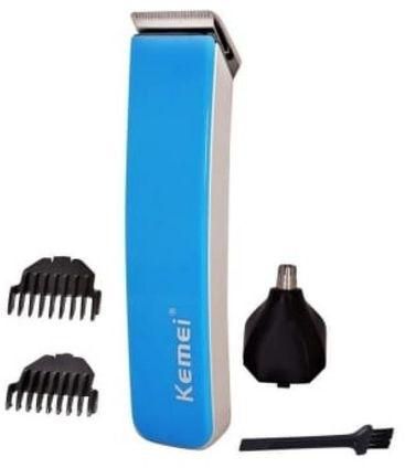 Kemei 5*1 Rechargeable Professional Grooming Kit - Blue