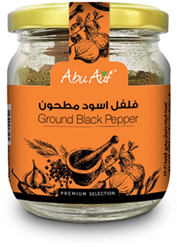 Abu Auf Ground Black Pepper - 90 gram