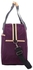 حقيبة للنساء متينة بتصميم بسيط وسعة كبيرة أرجواني