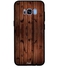 Protective Case Cover For Samsung Galaxy S8 Plus 3D Wooden Pattern