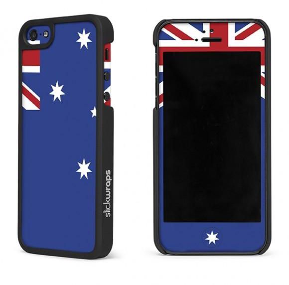 SlickWraps Case Flag Australia for iPhone 5 / iPhone 5s