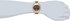Swatch Rose Gold Stainless Black dial Watch for Women's YCG404GC