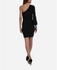 Koukla Short Dress - Black