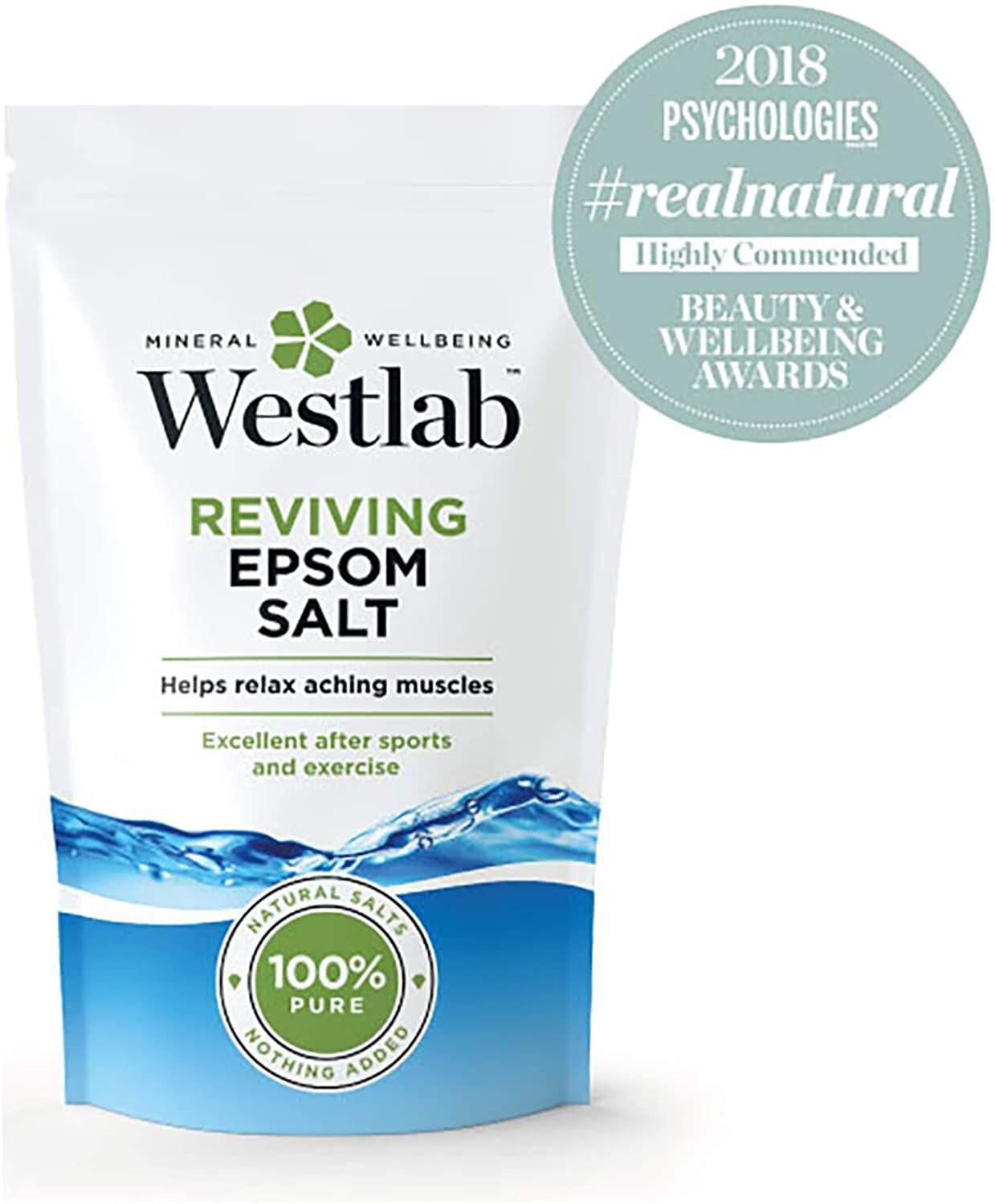 Westlab - 100% Pure Reviving Epsom Salt 1Kg- Babystore.ae