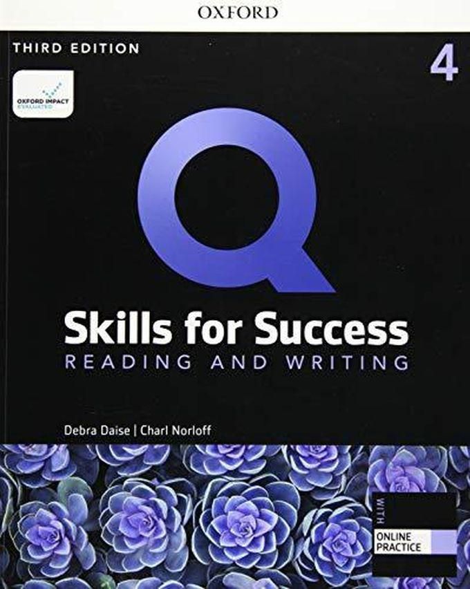 Oxford University Press Q: Skills for Success: Level 4: Reading and Writing Student Book with iQ Online Practice ,Ed. :3