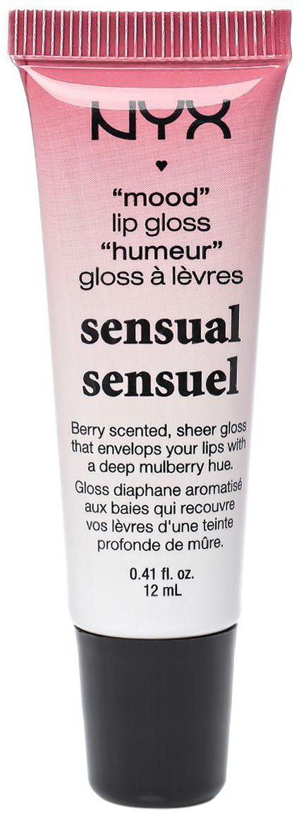 NYX Mood Lip Gloss - MLG02 Sensual, 12 ml