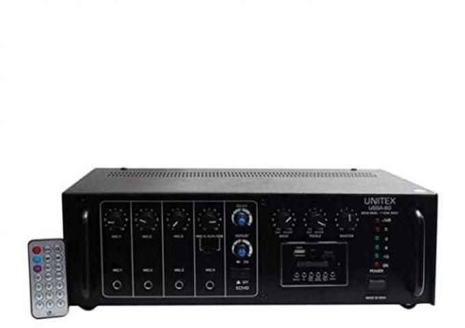 Uni Tex Ussa-80Eu Bluetooth Amplifier - Black