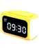Remax RMC-05 - LED Digital Alarm Clock With 4 USB Ports For Charging - Yellow