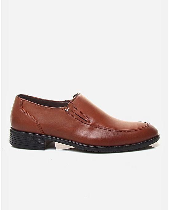 WiiKii Formal Leather Shoes - Brown