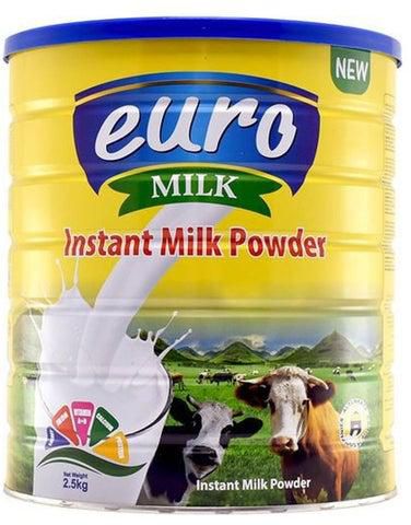 Euro Instant Milk Powder 2.5 kg Tin