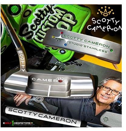 One of A Kind Scotty Cameron Studio Stainless Newport Select 2.5 Custom Shop "Cash Is King" Putter