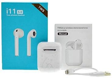 Bluetooth In-Ear Earphones With Mic White