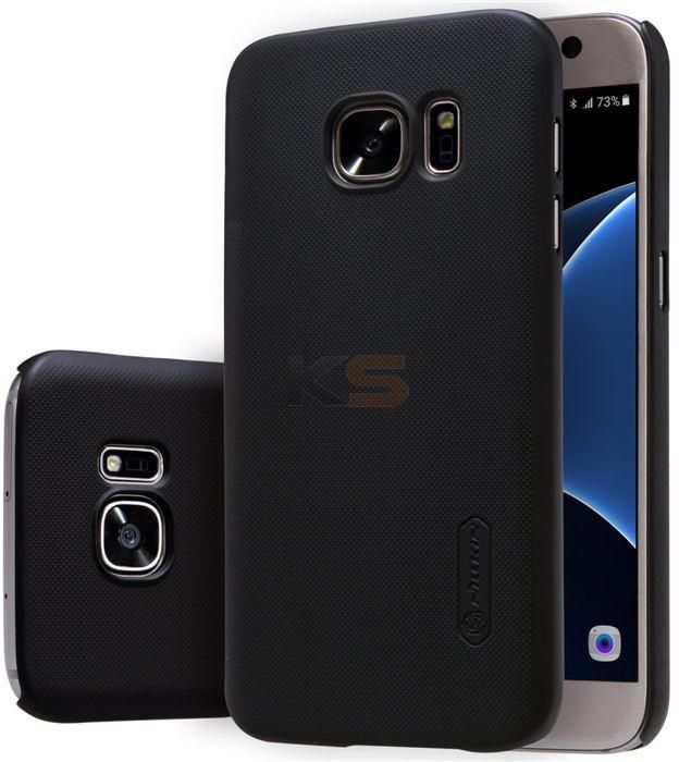 NILLKIN Super Frosted Shield PC Protective Case for Samsung Galaxy S7 Black