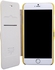 جلد ابل اي فون 6 بلس الطازجة سلسلة الأصفر غلاف  Apple iPhone 6 Plus Fresh Series Yellow Leather Case