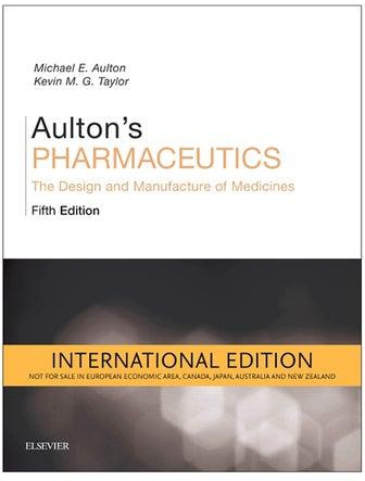 كتاب علم الصيدلانيات: تصميم وتصنيع الأدوية Paperback 5