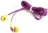 FSGS Yellow In-Ear Awei ESQ6i 1.2m Cable Length With Mic For Mobile Phone Tablet PC Earphone 20510