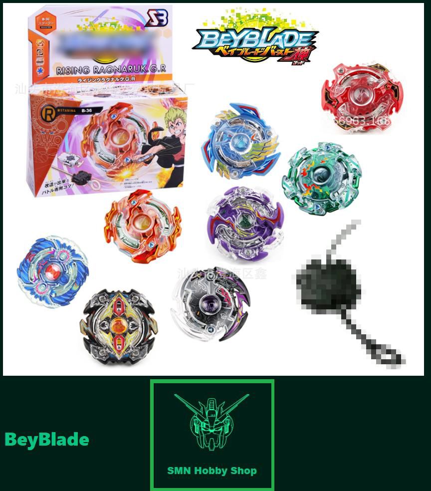 Metal Beyblade Burst Spinning Gyro With Launcher Kids Toy Children - 8 Designs