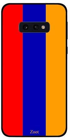 غطاء حماية لهاتف سامسونج جالاكسي S10e أحمر / أزرق / أصفر