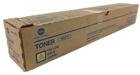 Konica Minolta TN221Y Yellow Toner Cartridge