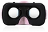 Universal Virtual Reality BOX 3D Glasses Headset Goggles For 4.7~6.5Inch Mobile Phone Pink