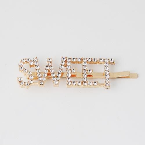 Sweet Hair Pin Clips - Gold - 1piece
