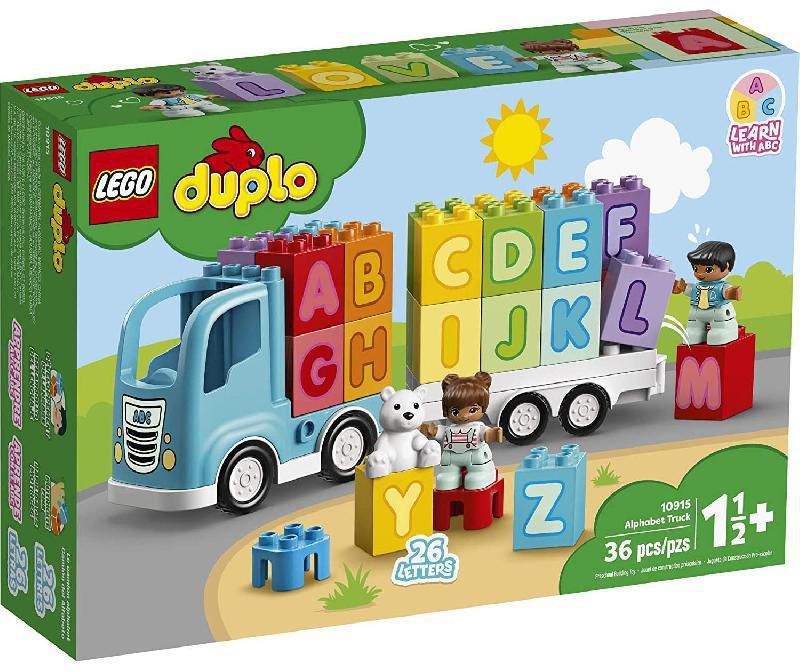 LEGO Duplo Alphabet Truck Interlocking Bricks Set