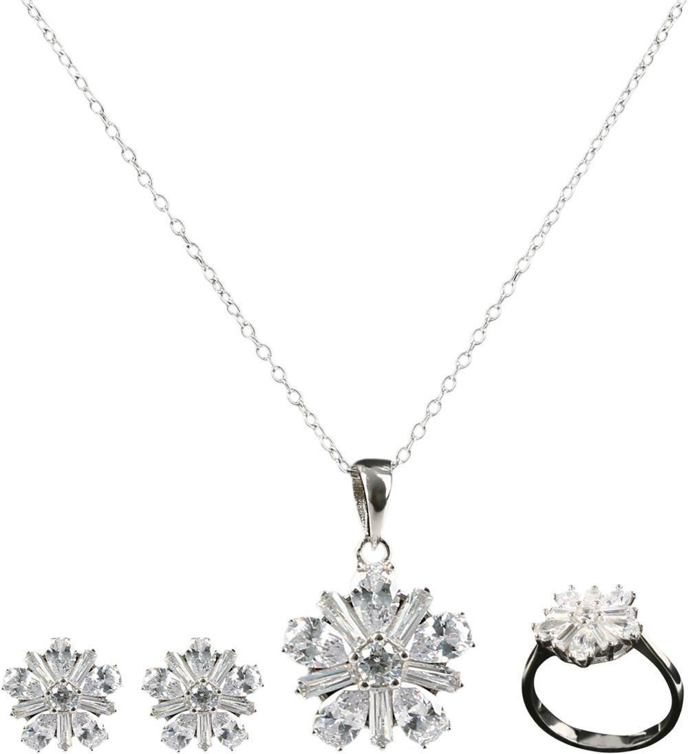 Rosa Jewelry set  SS - 59  ,6 Silver 925 For Women