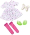 Glitter Girls 14” Doll Dress & Socks Outfit
