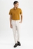Defacto Slim Fit Polo Neck Basic Short Sleeve T-Shirt