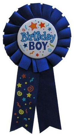 The party station 157014- Birthday Boy Badge - Blue