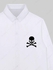 Gothic Skull Print Buttons Shirt For Men - 3xl