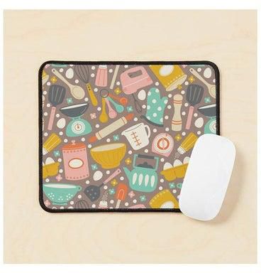 In The Kitchen Mouse Pad Multicolour